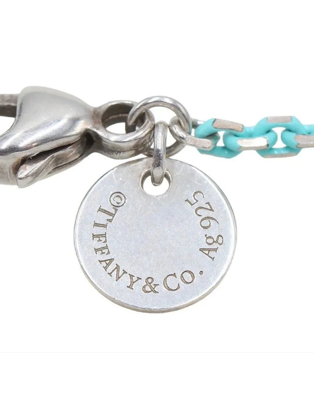 Tiffany & Co Enamel Return to Tiffany Heart Necklace